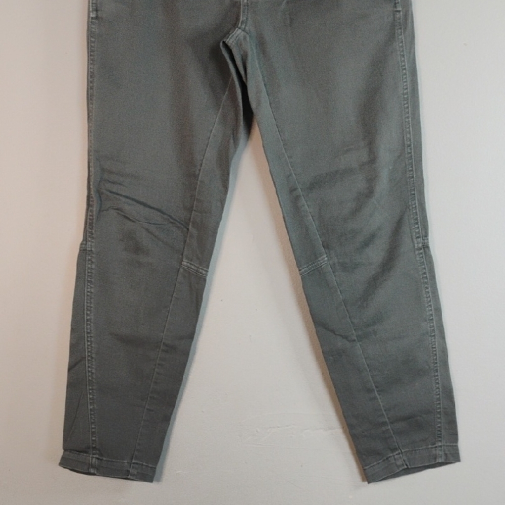 Prana Charcoal Gray Buttoned Fly Closure Women's Pants Size 4 Casual Office City - Picture 4 of 9
